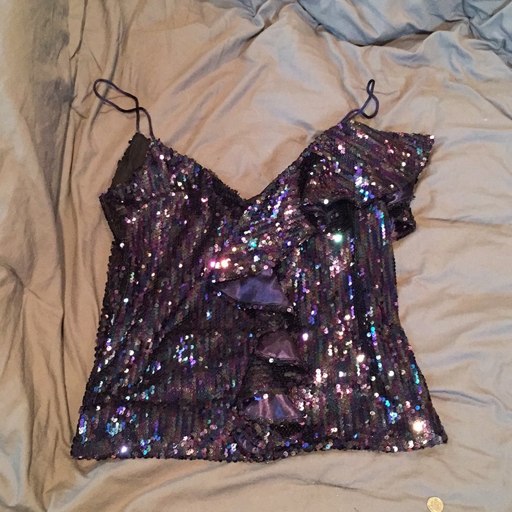 Sequins Tank Top